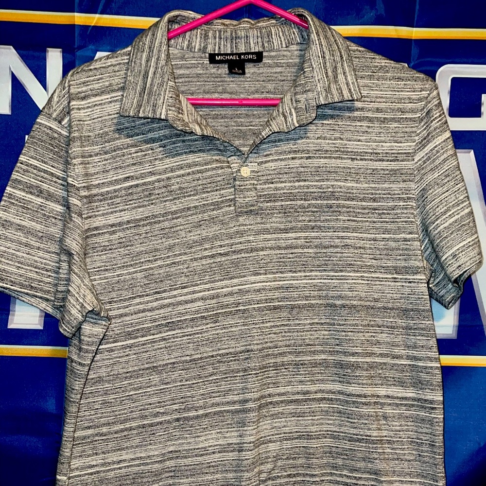 Michael Kors Short Sleeve Polo Shirt